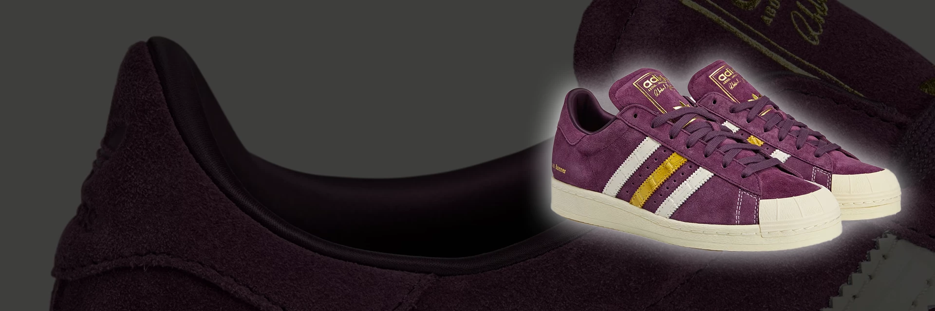 Der Wales Bonner x adidas Jabbar in Suede Optik ergänzt den optimalen Herbst Look!