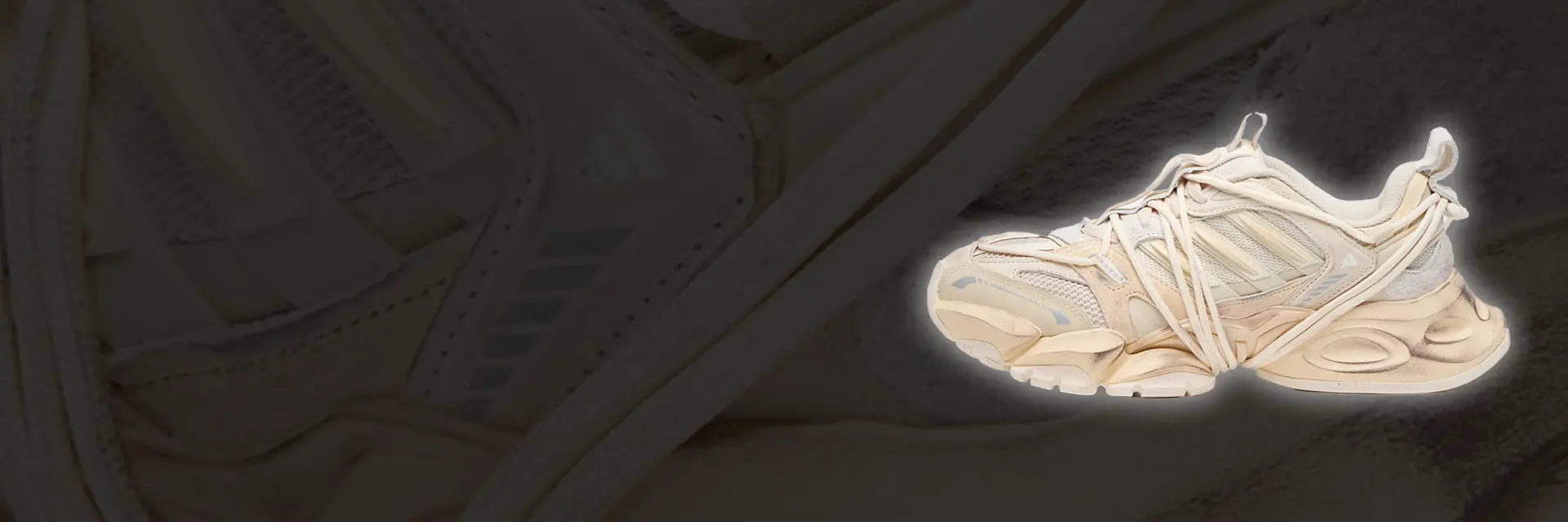 adidas XLG Runner Deluxe 2.0 Wonder White via HHV!