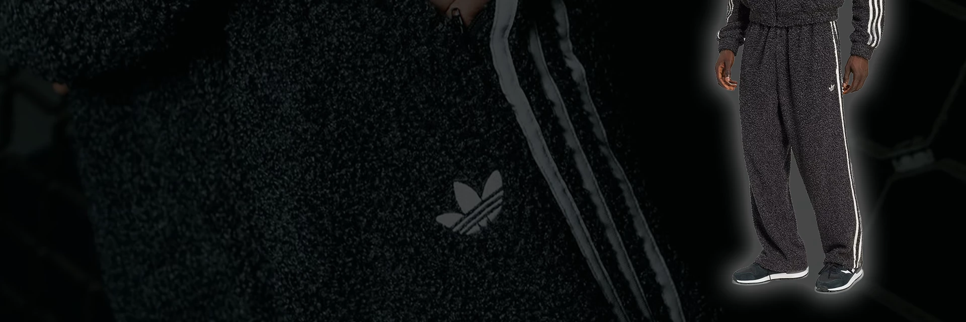 adidas Boucle Firebird Trackpants for 65€ with 35% discount in the sale!
