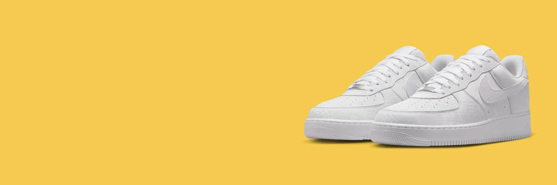 Kobe Bryant x Nike Air Force 1 All White via Foot Locker!
