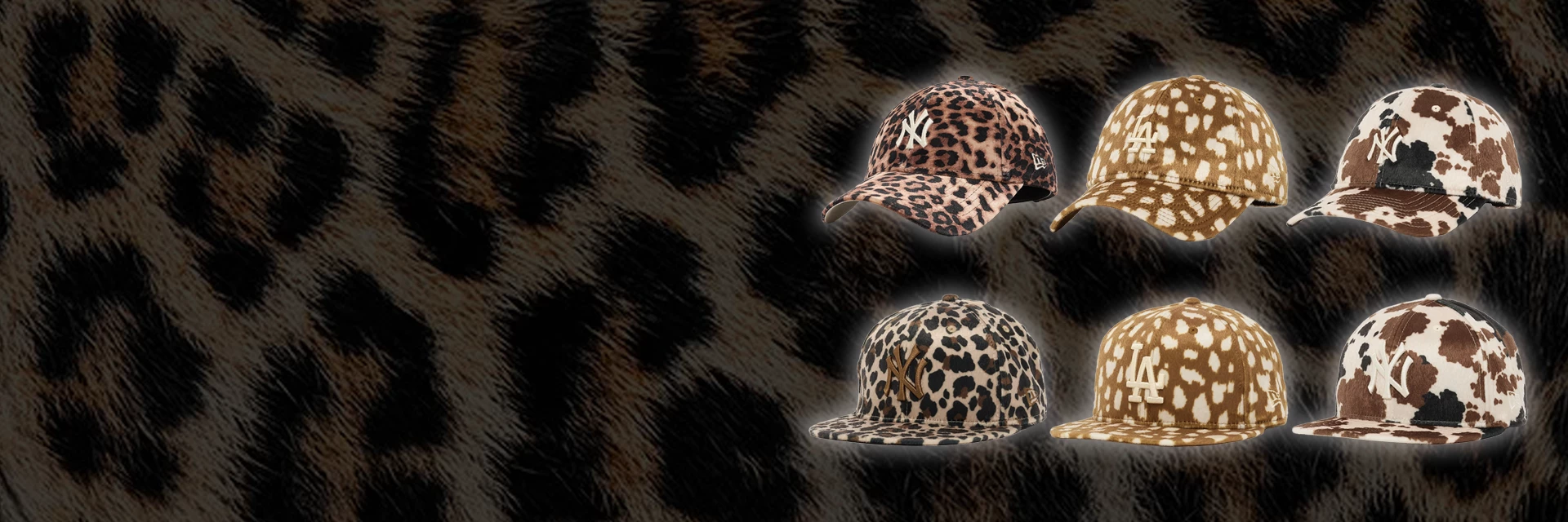 New Era Animal Print Caps - online bei Solebox!