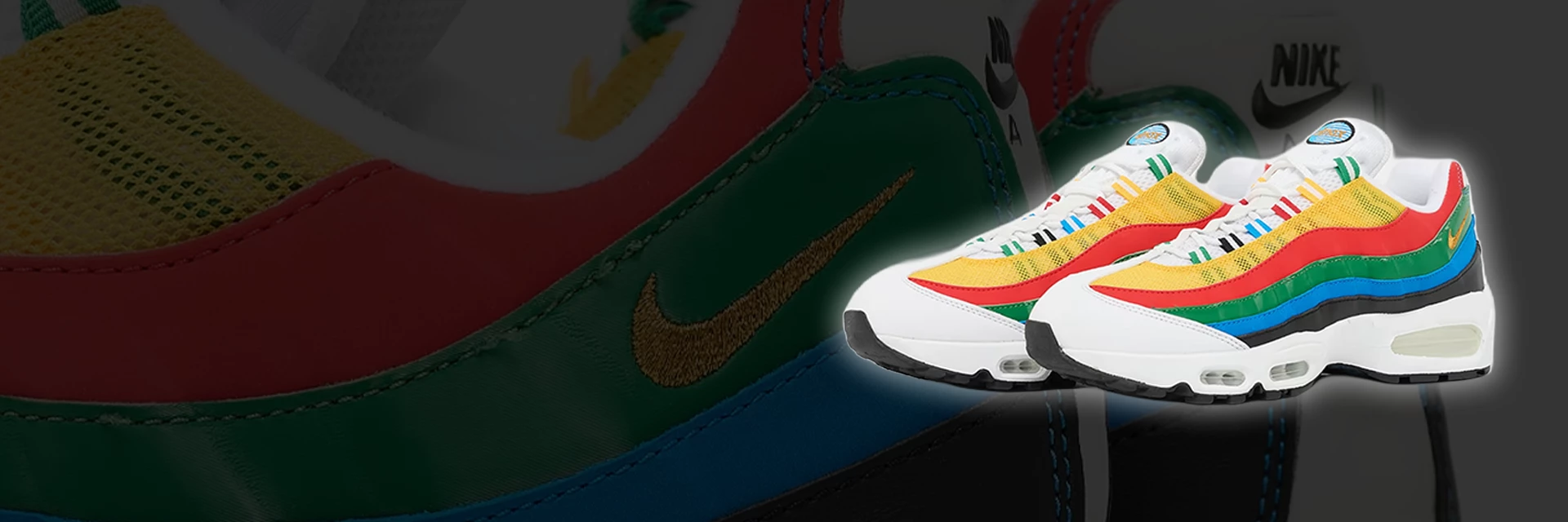 Air Max 95 Big Bubble Premium Olympic für 115€ statt 180€ im Solebox Sale!