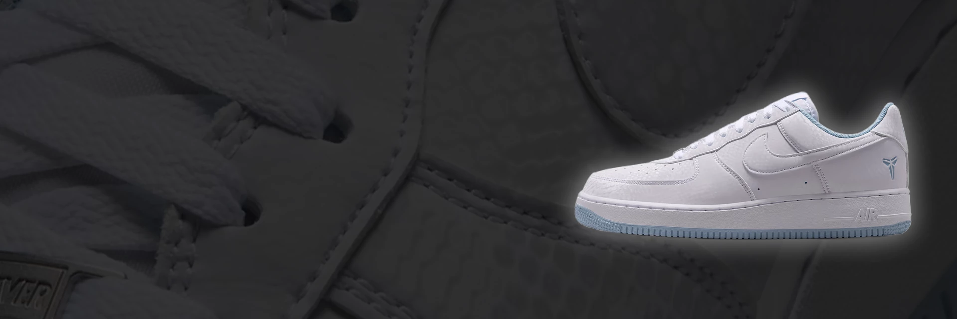Kobe Bryant x Nike Air Force 1 Low Protro Forever White is now on sale with 25% off!