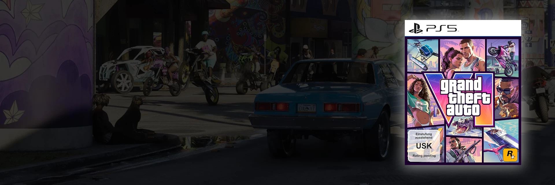 GTA VI - jetzt für Xbox und PS5 bei Amazon online! Pre-order now!