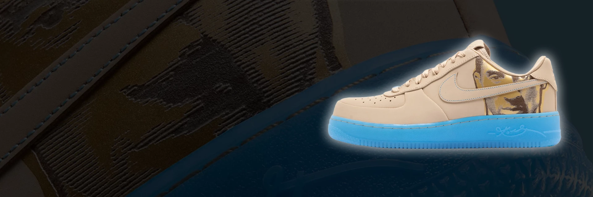 The new Kobe x Nike Air Force 1 is online at the BSTN Store!