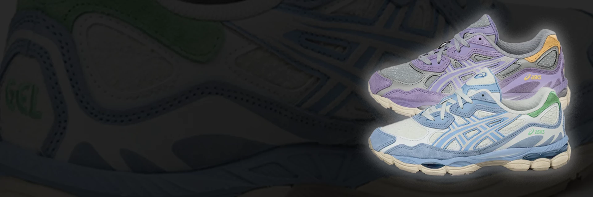Zwei neue Colorways des ASICS Gel-NYC via Asphaltgold!