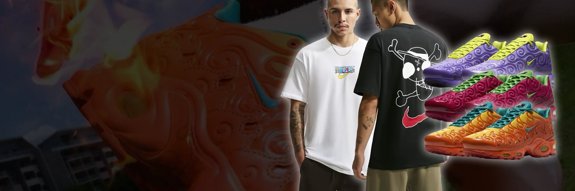 Die Nike x One Piece Kollektion erscheint demnächst!