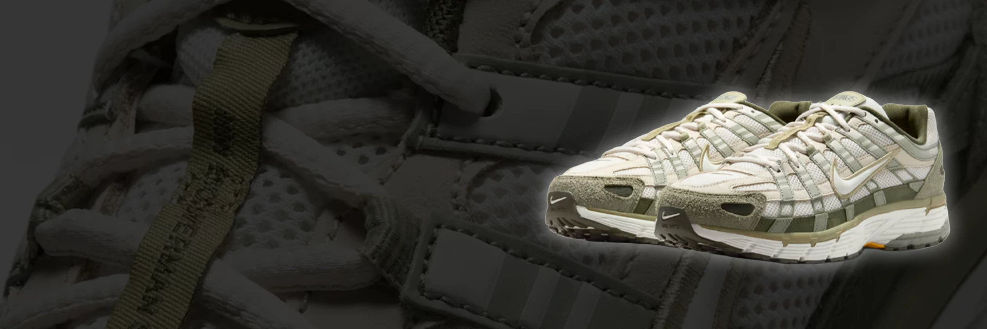 The P-6000 Light Cargo Khaki now at Nike in all sizes!