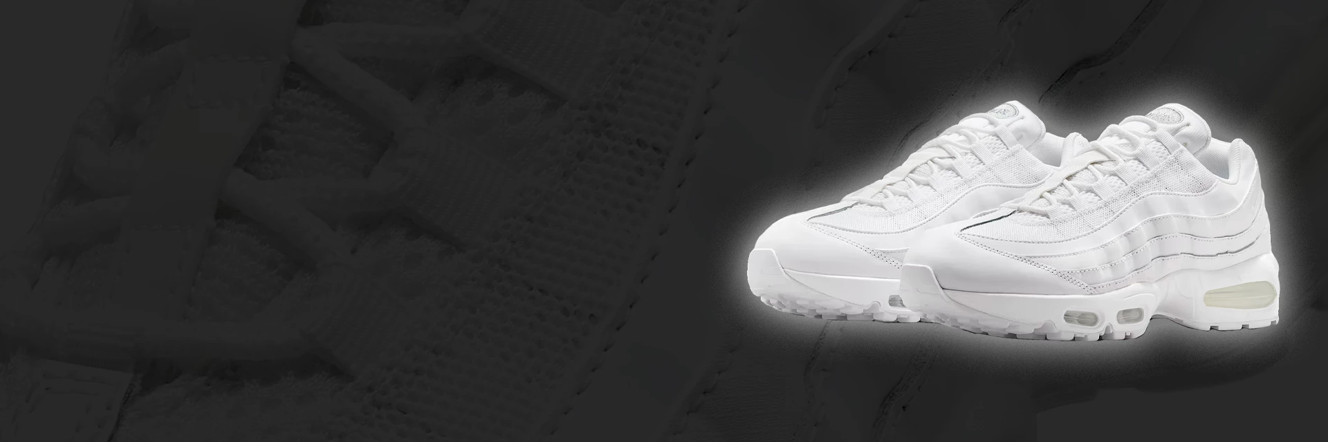 Der Air Max 95 im Total White Colorway - perfekt für freshe Sommer Looks! 