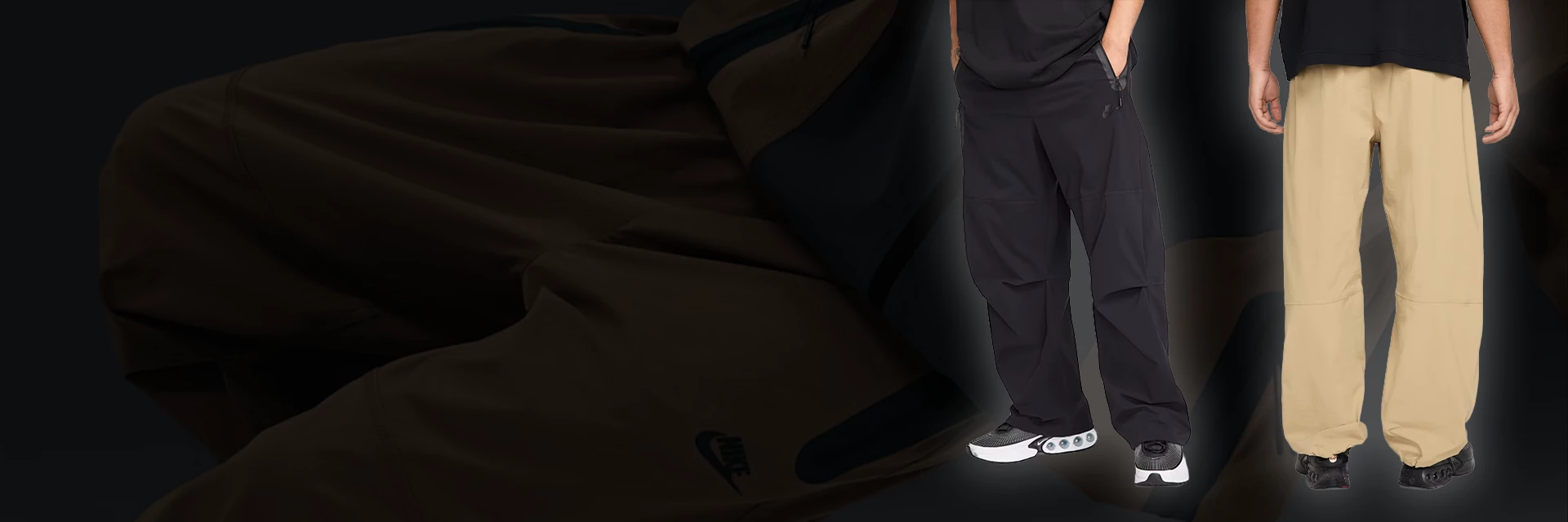 Nike Oversized Track Pants in verschiedenen Colorways findet ihr hier!
