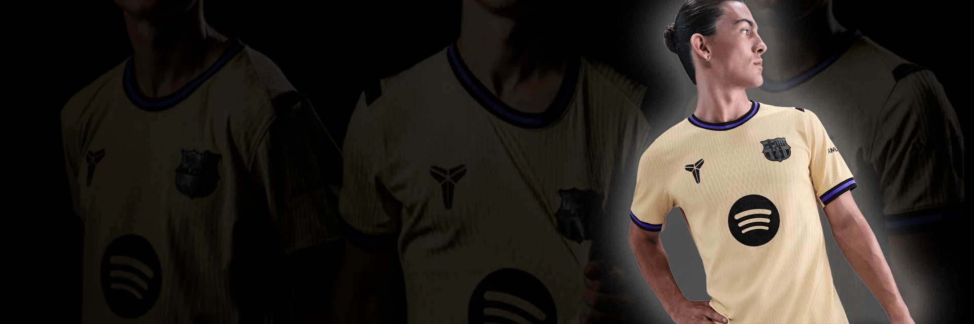 Kobe x FC Barcelona 2025/26 Match Away Trikot jetzt online!