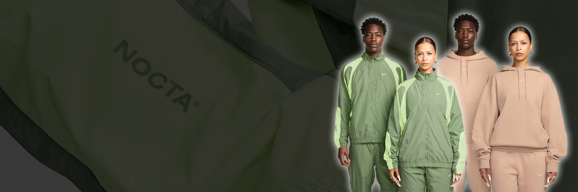 Hoodies & Trainingsjacken aus der Nike x Nocta Hemp & Oil Kollektion sind wieder am Start! 