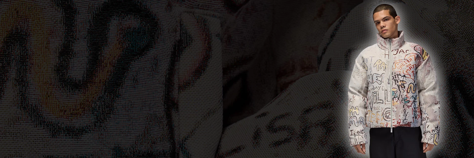 Jordan Scribble Puffer Jacket - available in all sizes!