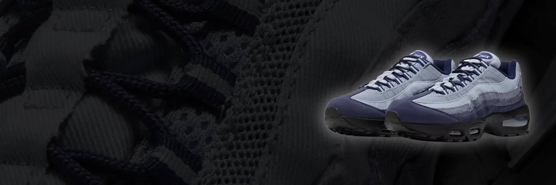 All sizes of the Nike Air Max 95 Denim Ashen Slate are available here!