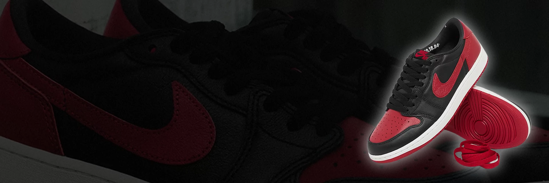 Jordan 1 Low Banned via BSTN in all sizes!