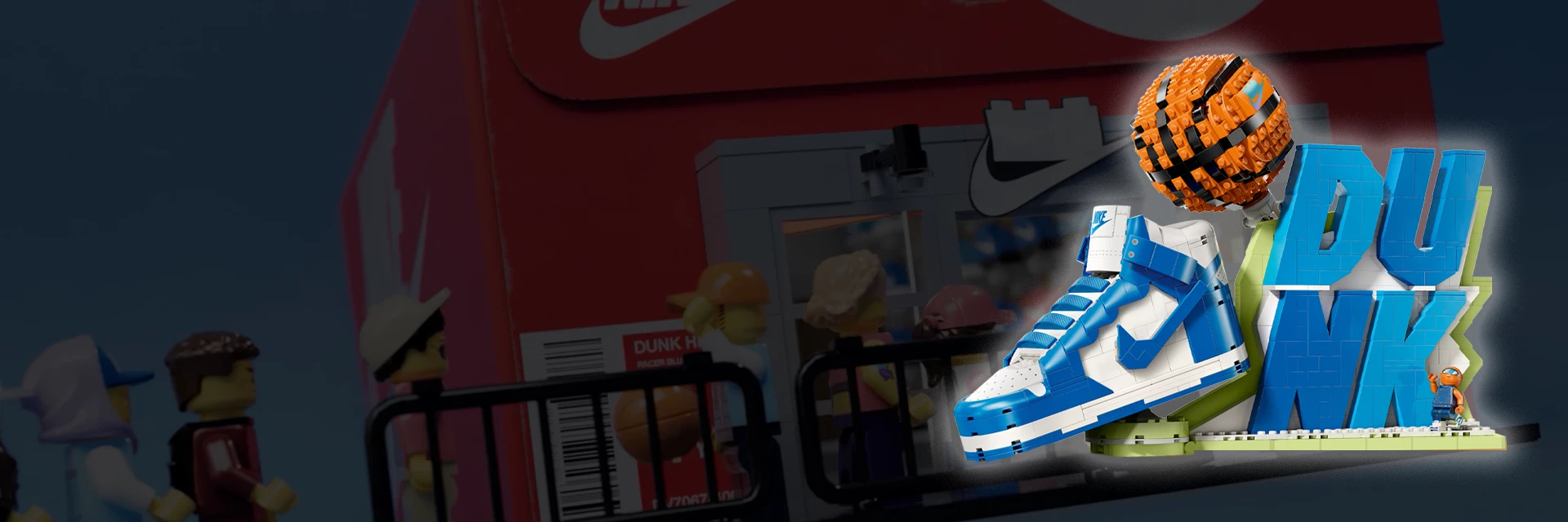 Den LEGO x Nike Dunk Bausatz findest du hier!