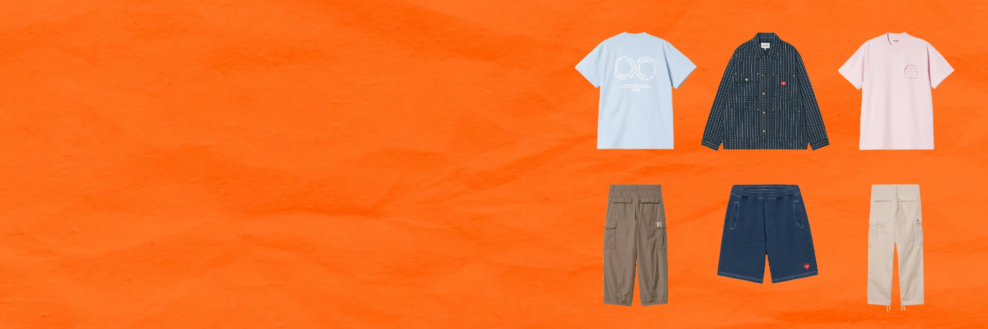 The Carhartt WIP Spring Summer 25 collektion is now online!