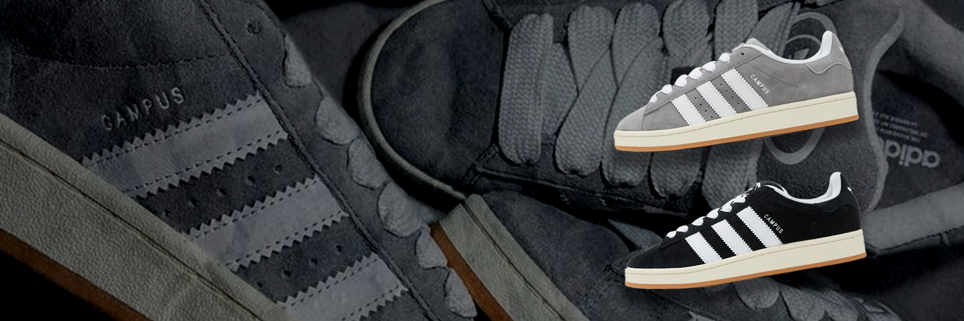 adidas Campus 00s Grey Three & Core Black - alle Größen sind hier online! 