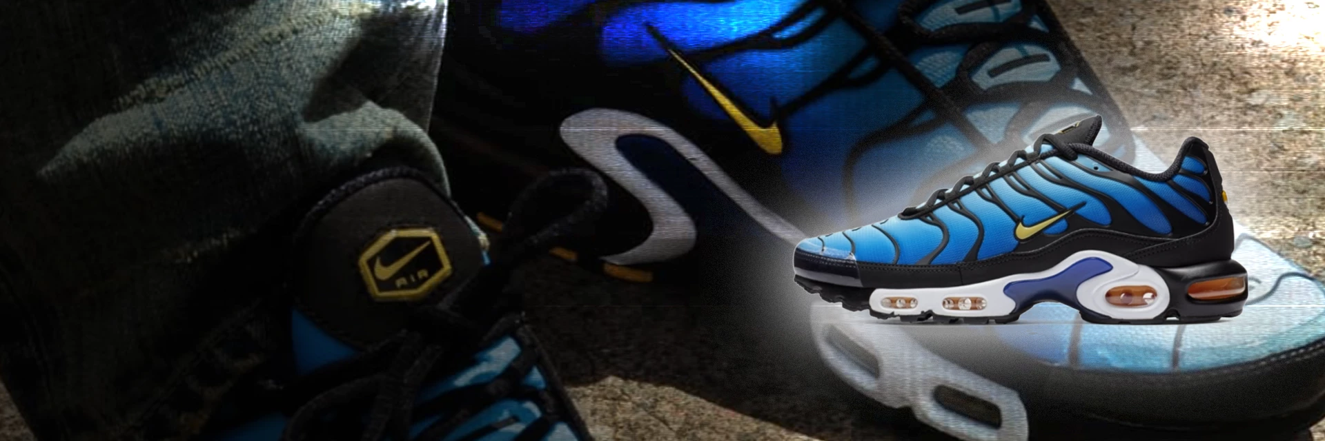 Der Air Max Plus OG Hyper Blue steht ab sofort in den Startlöchern!