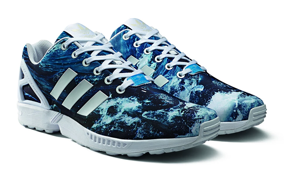 Adidas originals zx flux space print hotsell