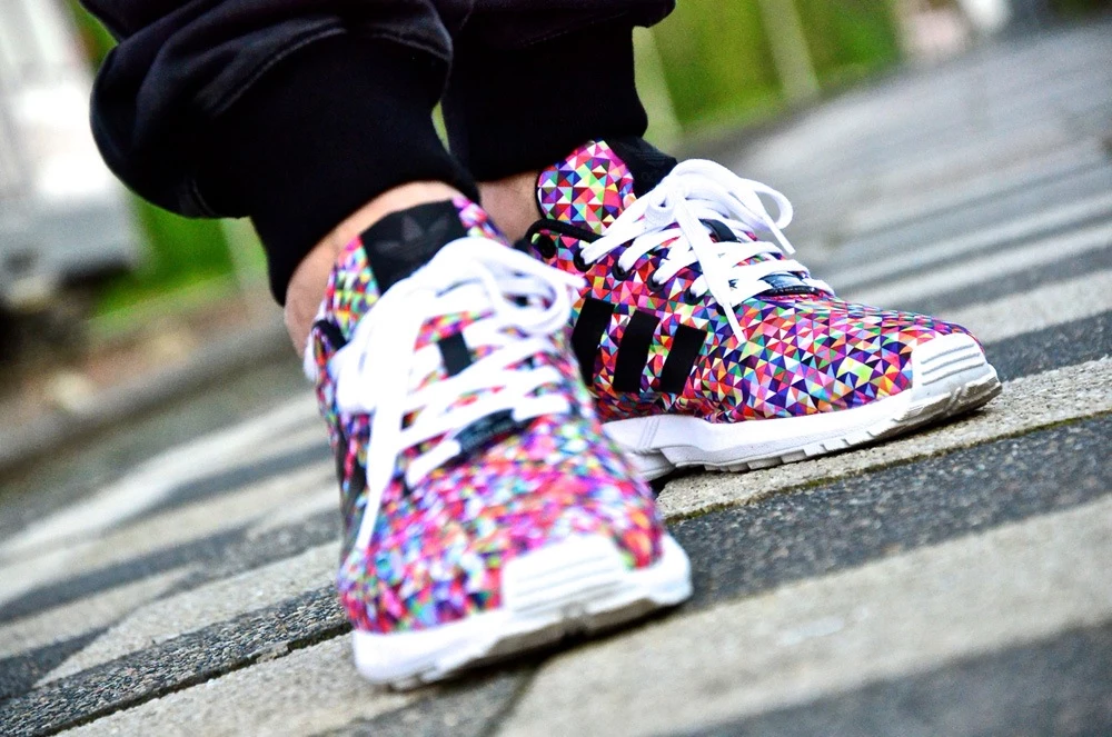 Adidas Sneakers Adidas Zx 750 Arancione Zx Flux Blue Lightning