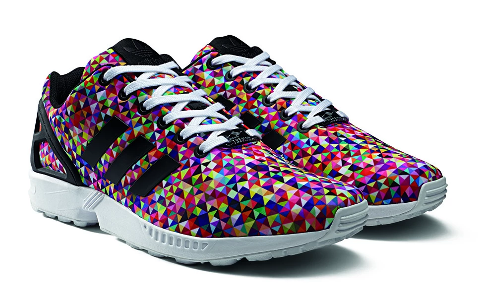 Adidas originals zx flux print best sale