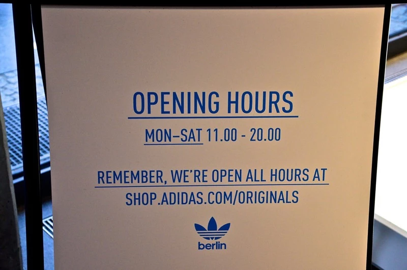 adidas Originals Flagship Store Berlin Dead Stock