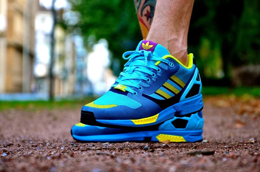 adidas ZX Flux Weave Aqua latest pickup Dead Stock