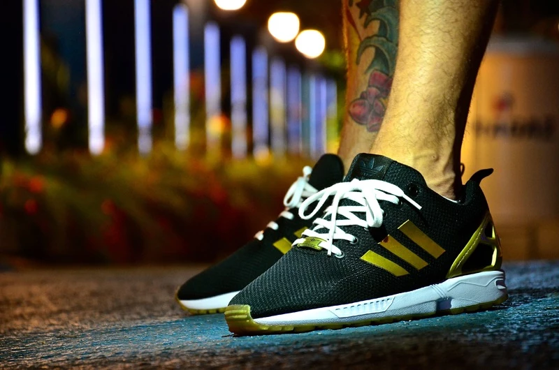 Adidas Shoes Zx Flux Smoke Adidas: ZX Flux 'US Open Tennis' (Grey