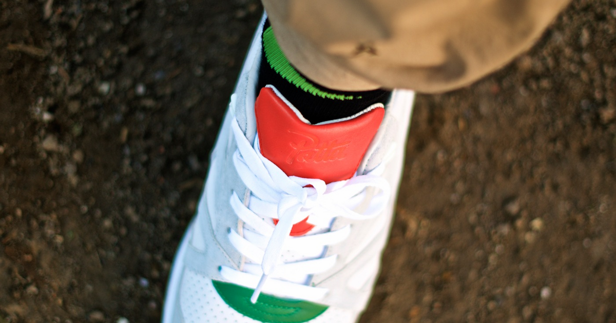 Baskets Diadora N9000 Patta 'Milano' 9 - Daum Noir - Portées Une Fois - Occasion Quasi Neuve