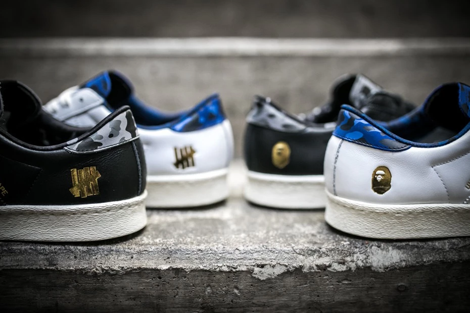 adidas x BAPE x UNDFTD Superstar 80 s Release info Dead Stock