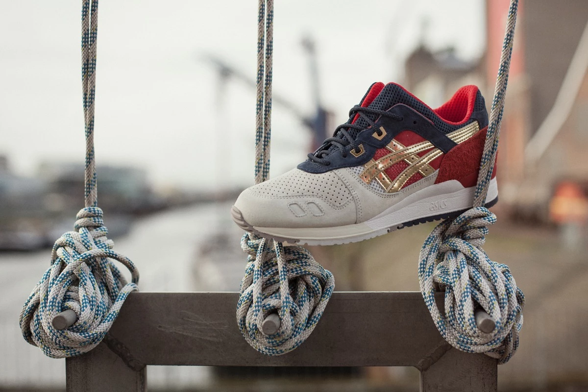 ASICS Tiger x Concepts Gel Lyte III Boston Tea Party - Release 