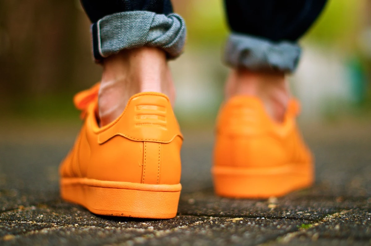 adidas Originals Superstar by Pharrell Williams - on feet | Dead Stock