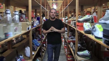 Führung durch das ShoeZeum in Las Vegas