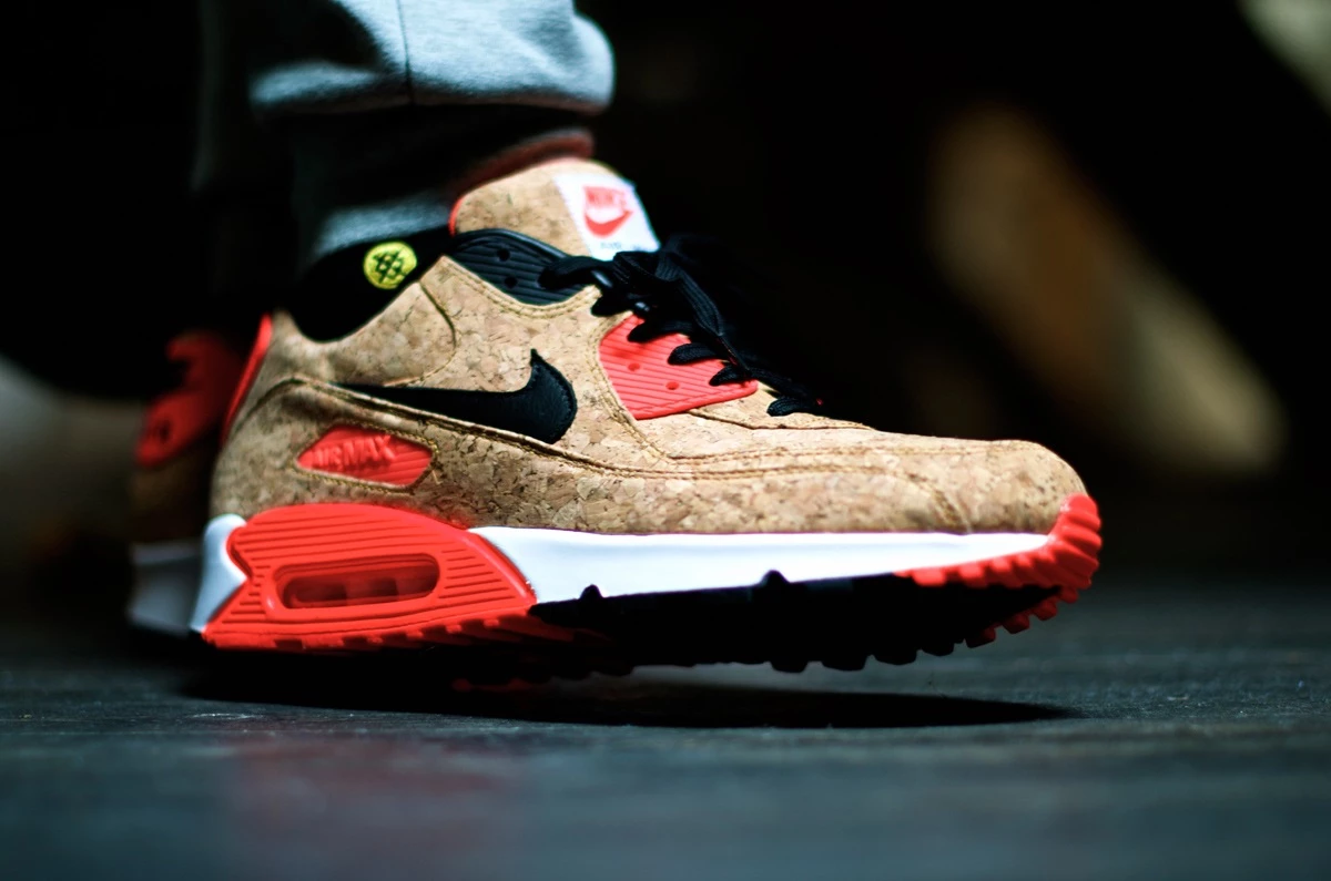 ナイキ Nike Air Max 90 Cork Sneakers NIKE AIR MAX 90 CORK ANNIVERSARY TRAINERS UK 6 EUR 40 US 8.5