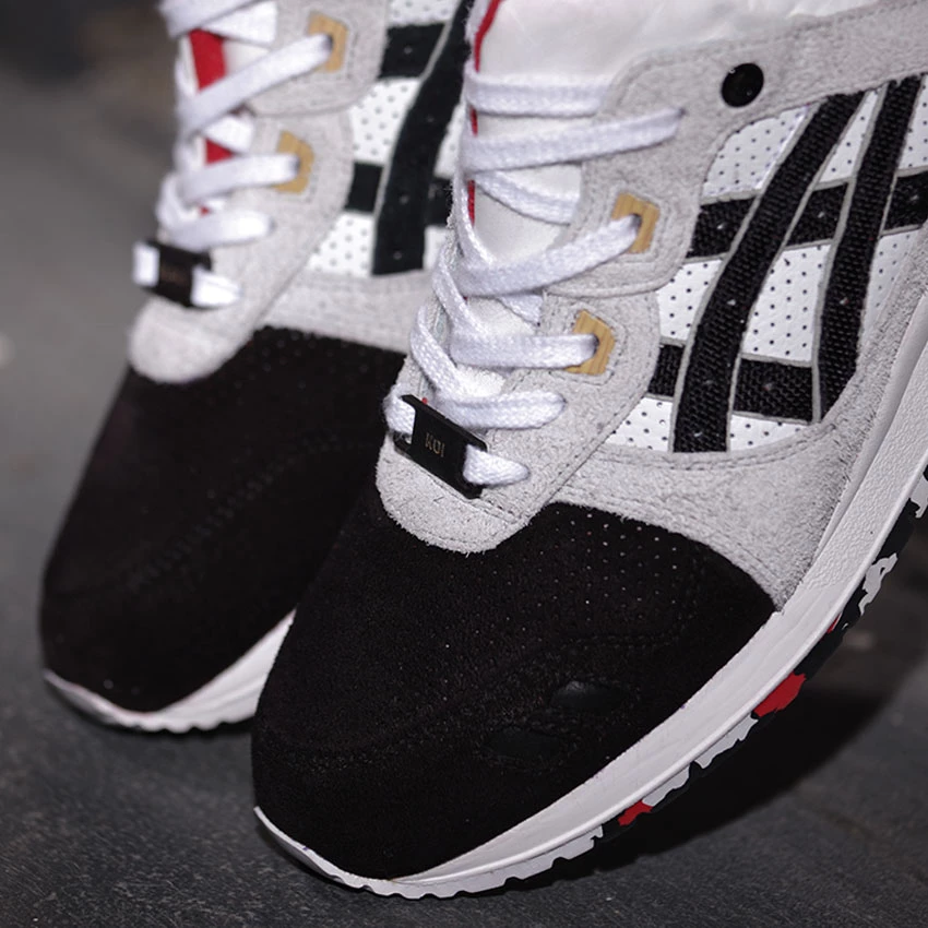 Asics black koi discount