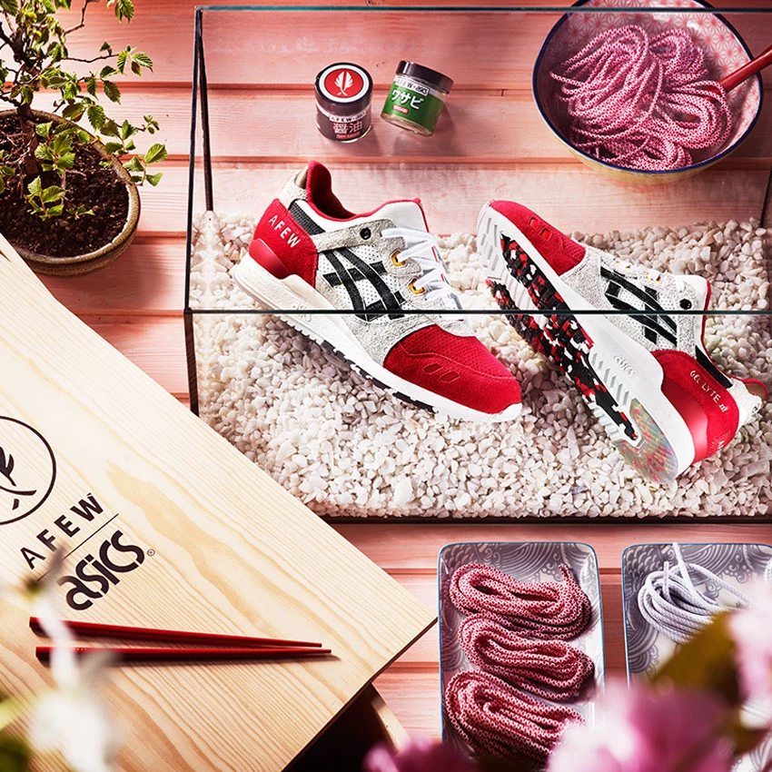 Afew x Asics Gel Lyte III Koi official images Dead Stock