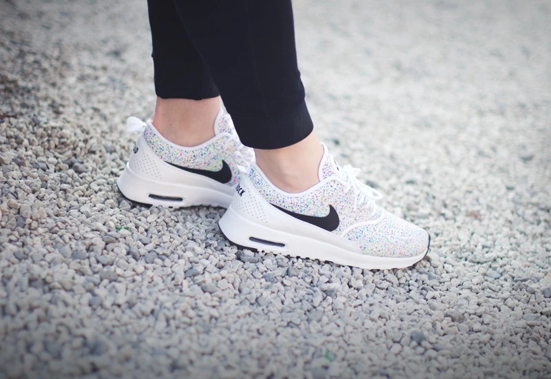 Air max thea on feet 2025