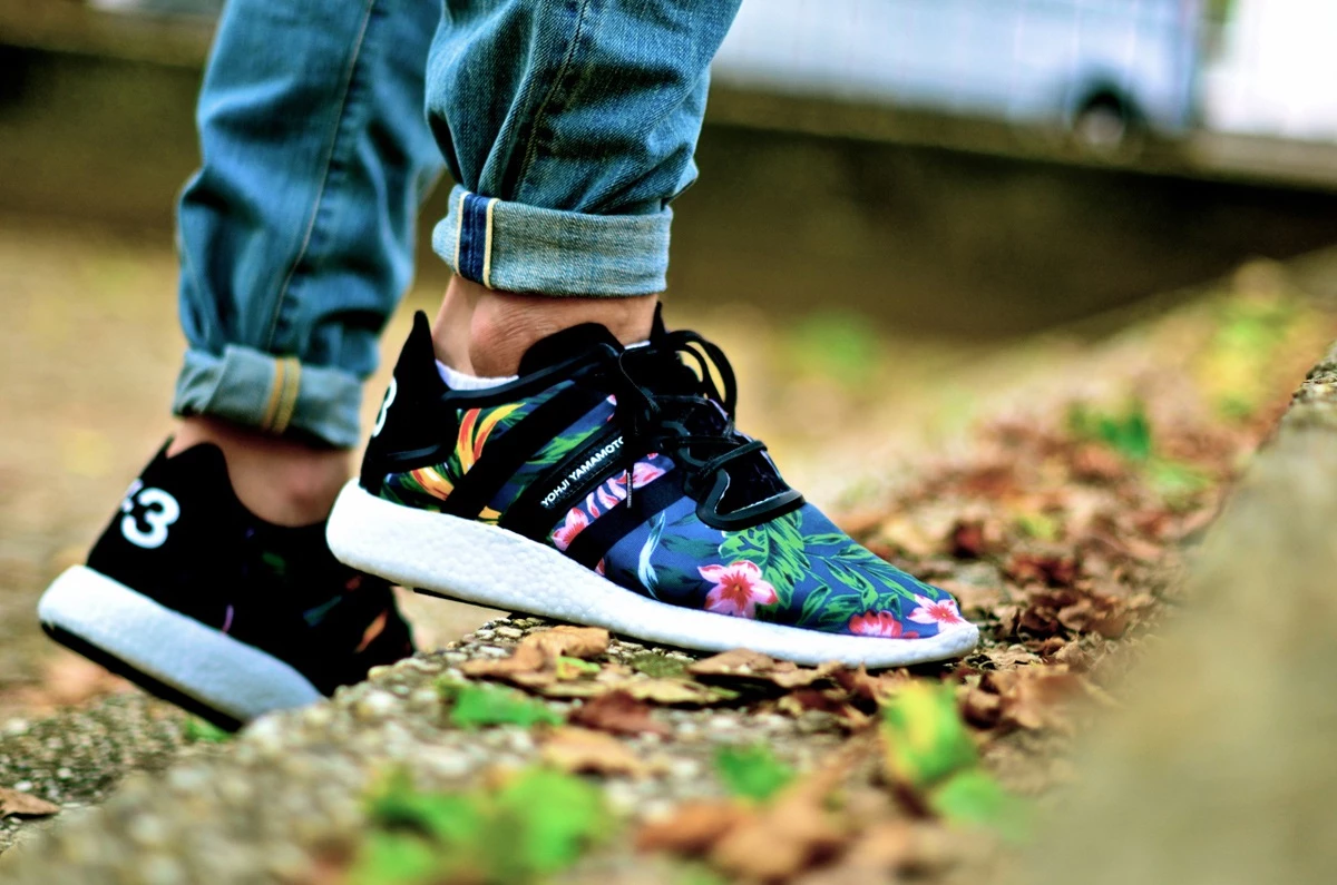 Adidas y3 floral hotsell