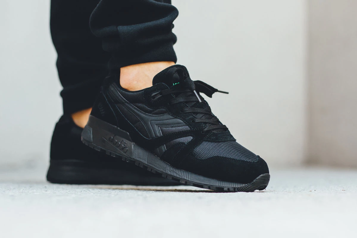 Diadora N.9000 Nylon All Black Dead Stock