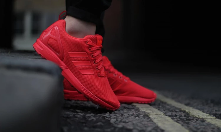 adidas ZX Flux All Red