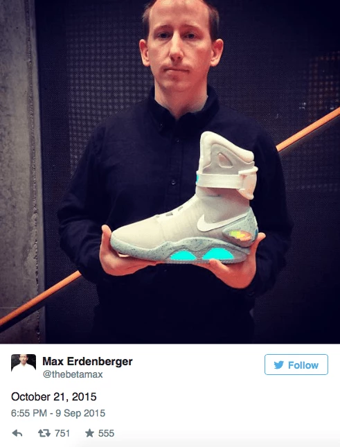 Nike Air Mag 2015 ein Hinweis zum Release Dead Stock