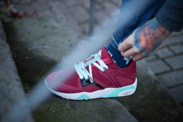 SneakerFreaker x Puma BOG 'Bloodbath' - on feet by Sneakerhelden