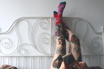 Stance Socks - on feet