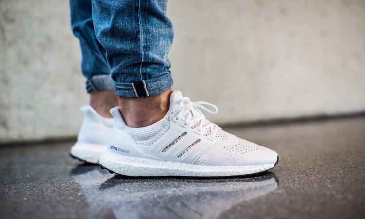 Adidas ultra boost white out best sale