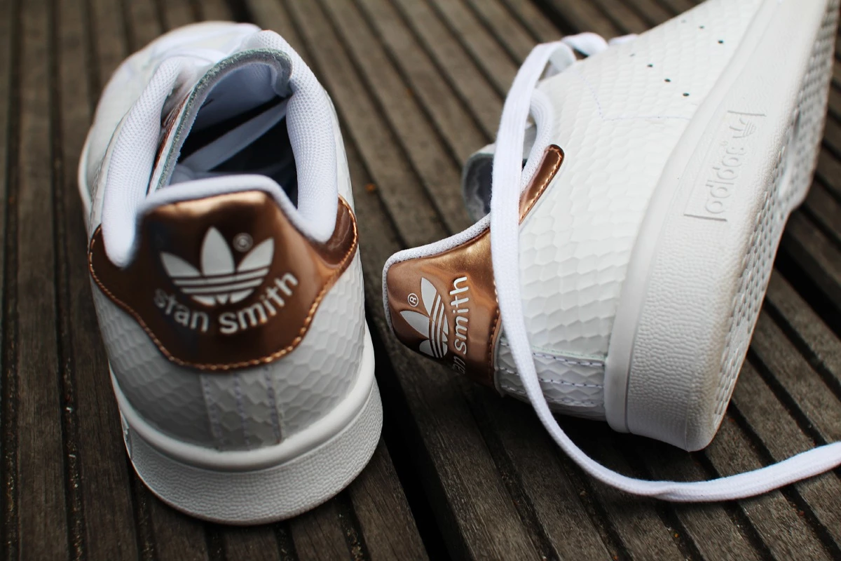 Adidas originals womens stan smith honeycomb gloss best sale