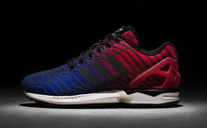 Adidas men's zx flux xeno black/iridescent synthetic best sale