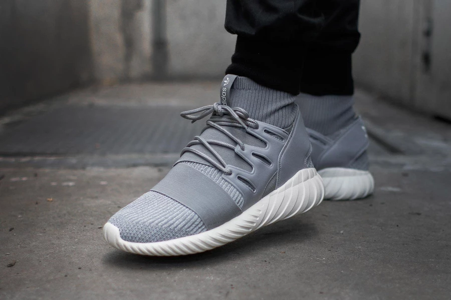 adidas Tubular Doom Primeknit Grey | Dead Stock