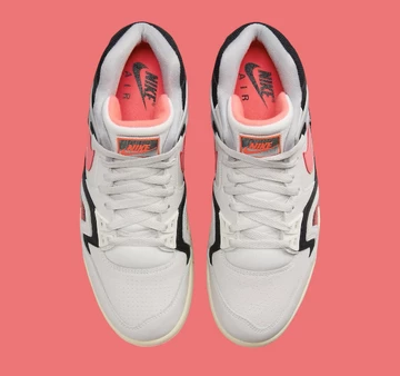 Nike Air Tech Challenge II Hot Lava von oben