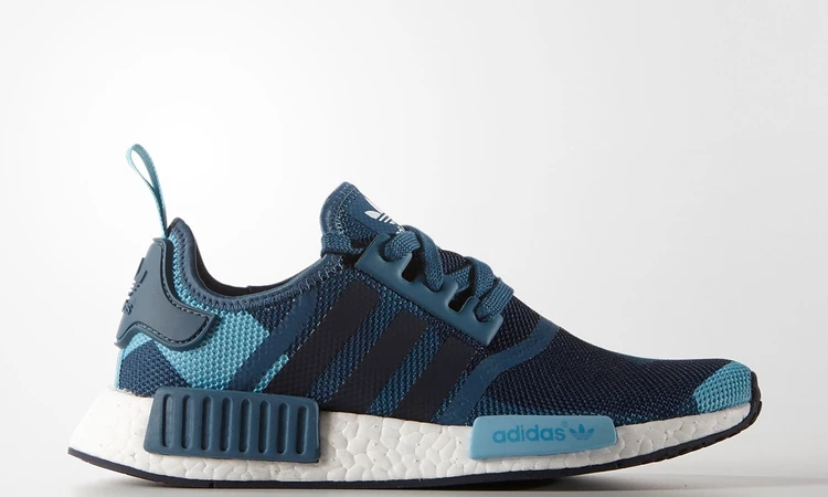 Adidas nmd camo blue hotsell